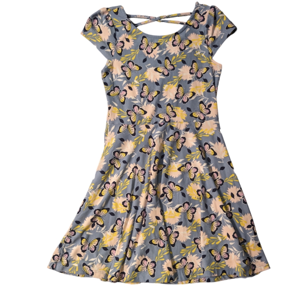 Epic Threads Super Soft A Line Butterfly Dress Size M